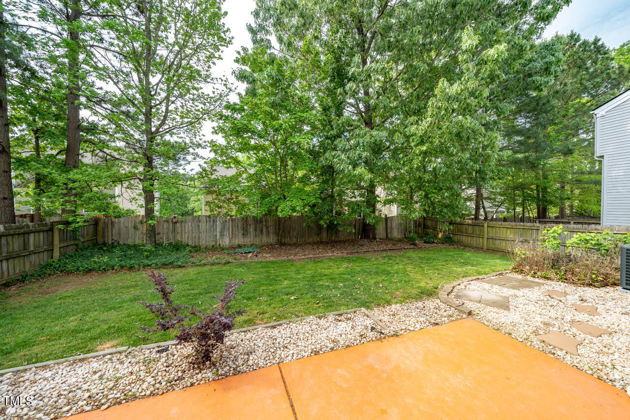 1314 Mallory Lane Durham, NC 27713 - Photo 44 of 47 a view of a backyard with a garden