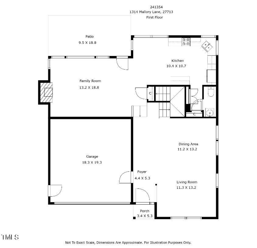 1314 Mallory Lane Durham, NC 27713 - Photo 46 of 47