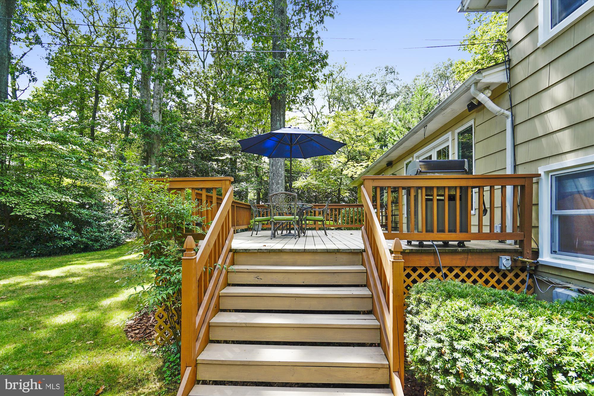 Entertain all or relax in your private yard