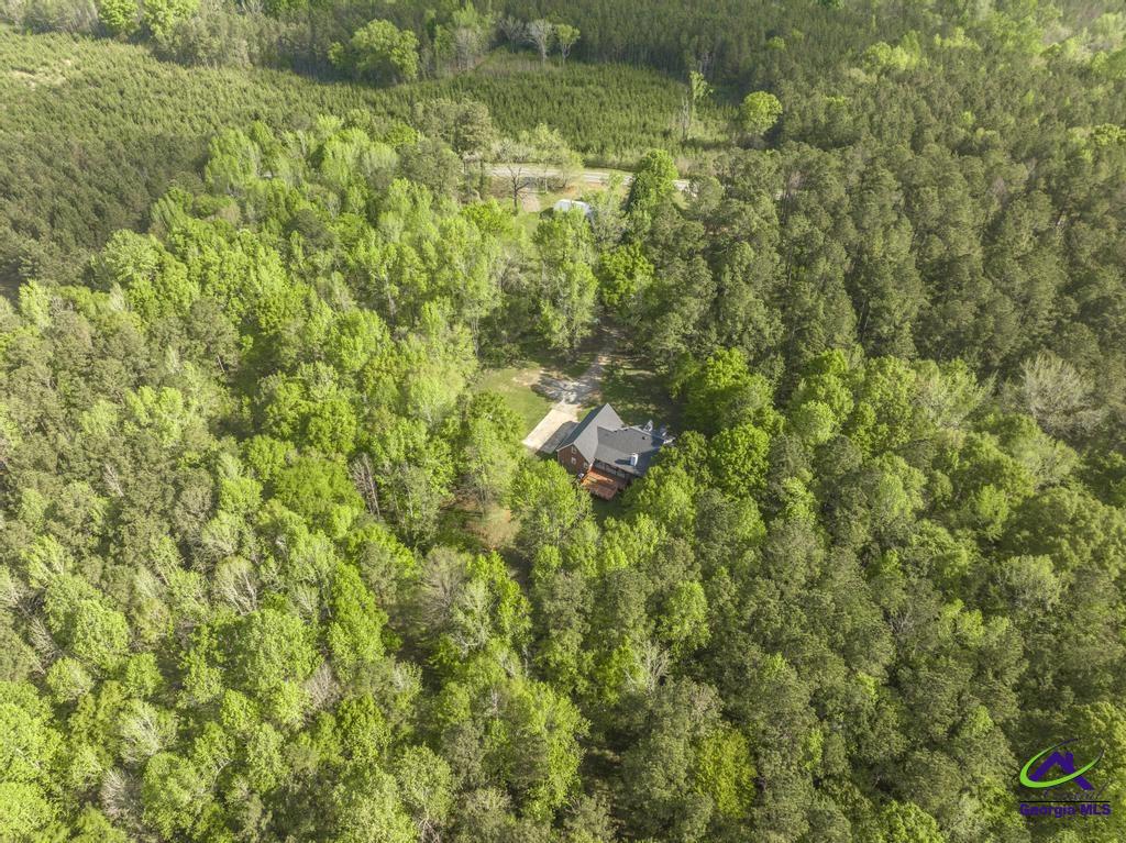 204 Smith Road Haddock, GA 31033 - Photo 50 of 51 a map view of a small yard