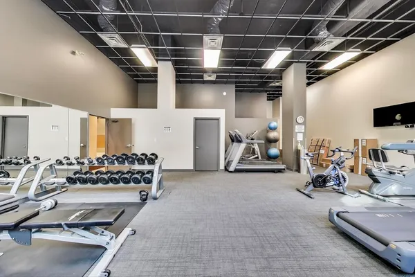 a view of gym