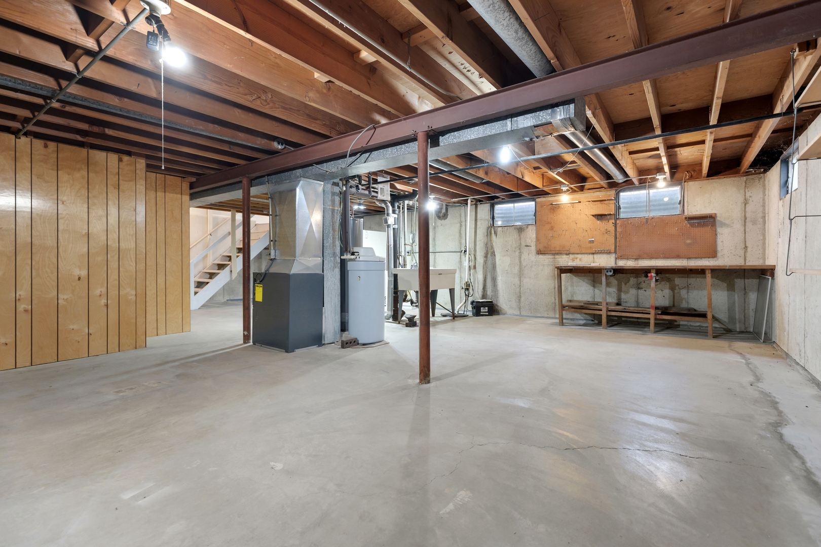 6971 Hanover Street Hanover Park, IL 60133 - Photo 14 of 20 a view of large room with wooden ceiling