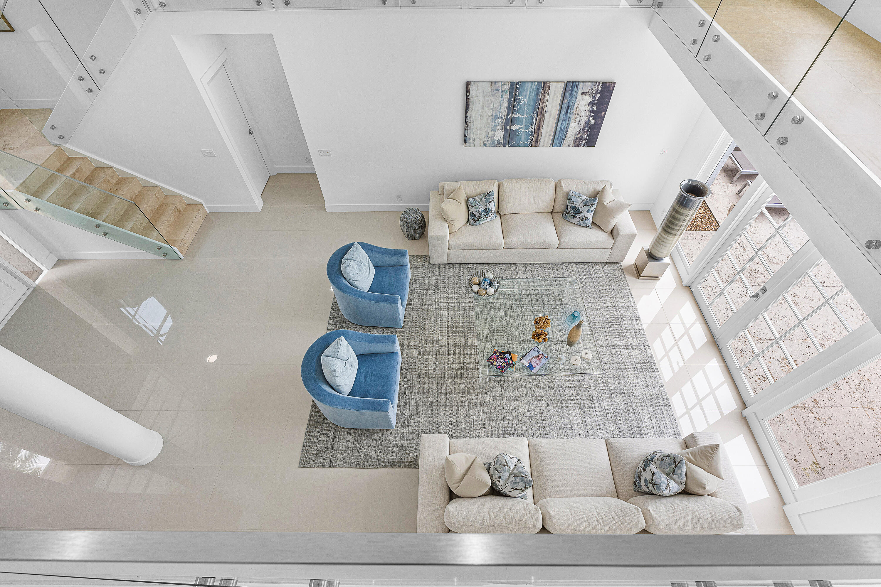 2197 Northwest 59th Street Boca Raton, FL 33496 - Photo 30 of 62 a living room with furniture and kitchen view