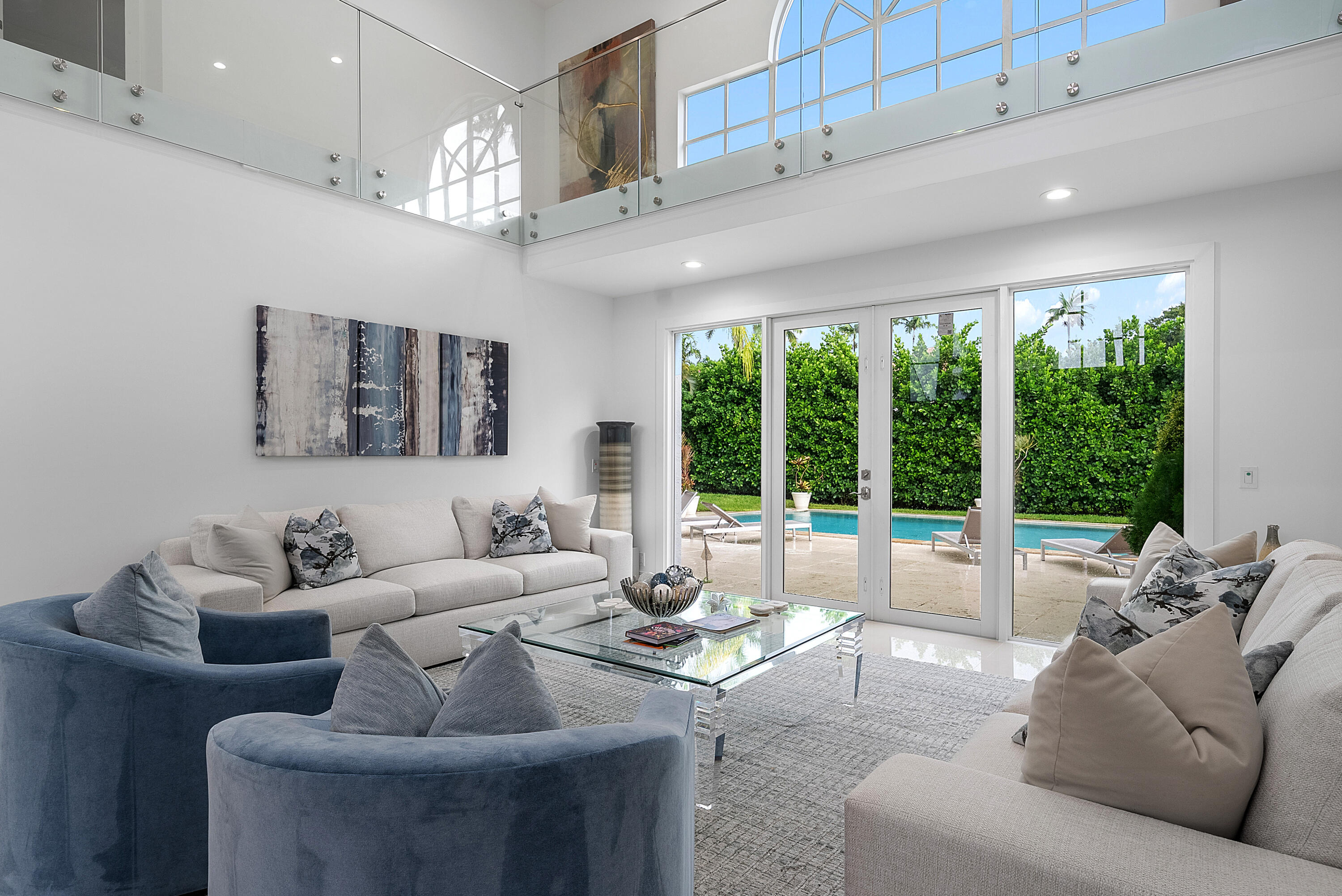 2197 Northwest 59th Street Boca Raton, FL 33496 - Photo 4 of 62 a living room with furniture and a large window