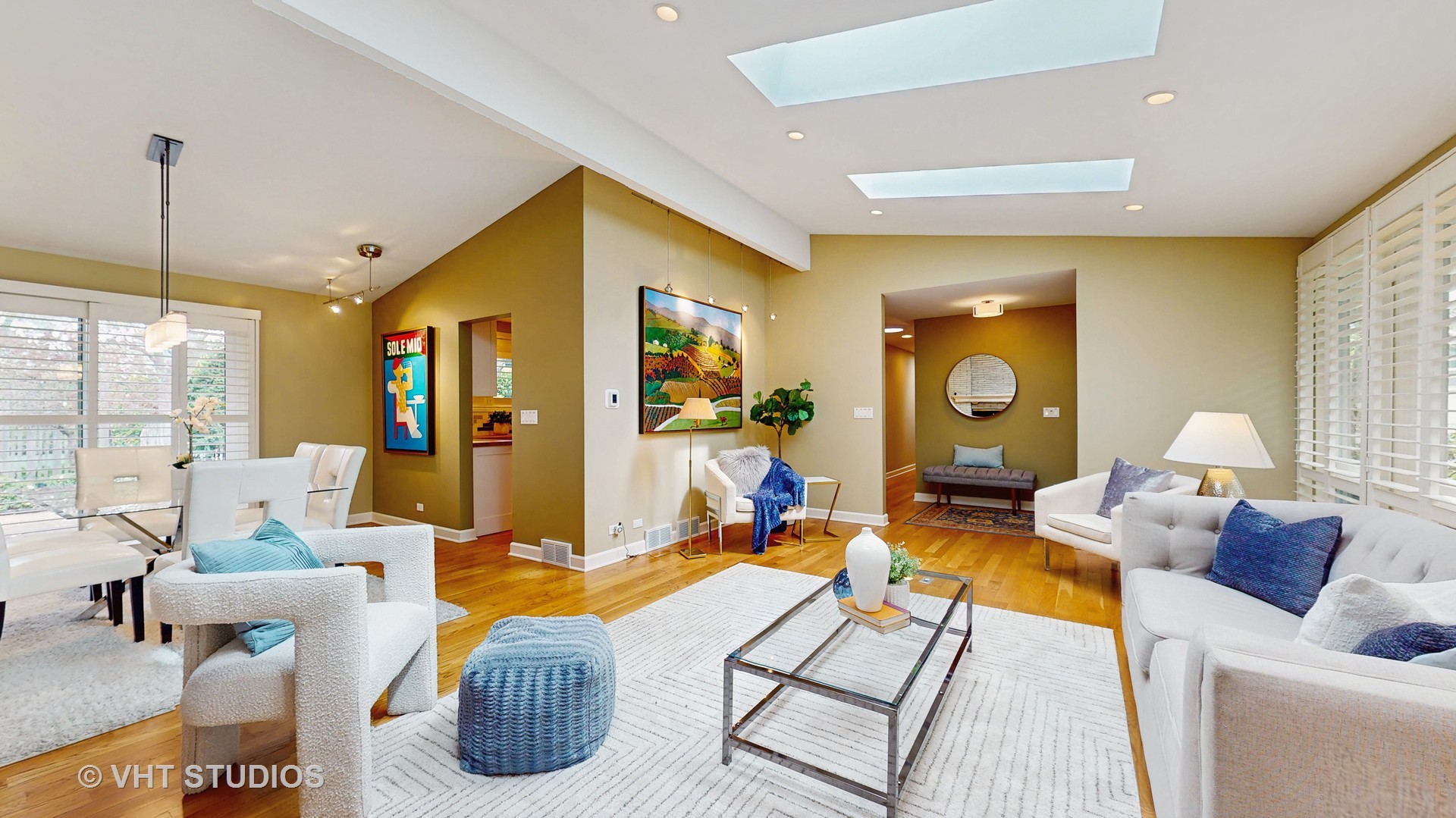 1321 Sheridan Road Wilmette, IL 60091 - Photo 7 of 36 a living room with furniture or couch and a large window