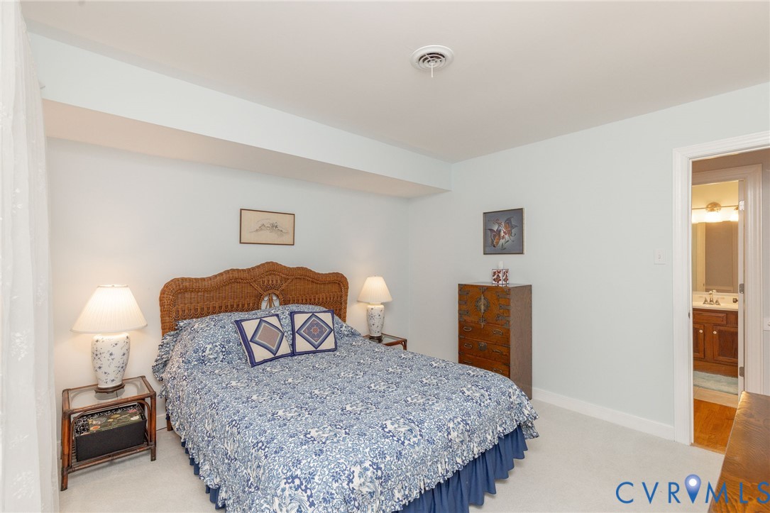 5724 Grove Forest Road Midlothian, VA 23112 - Photo 26 of 47 Carpeted sleeping area with light blue walls and a