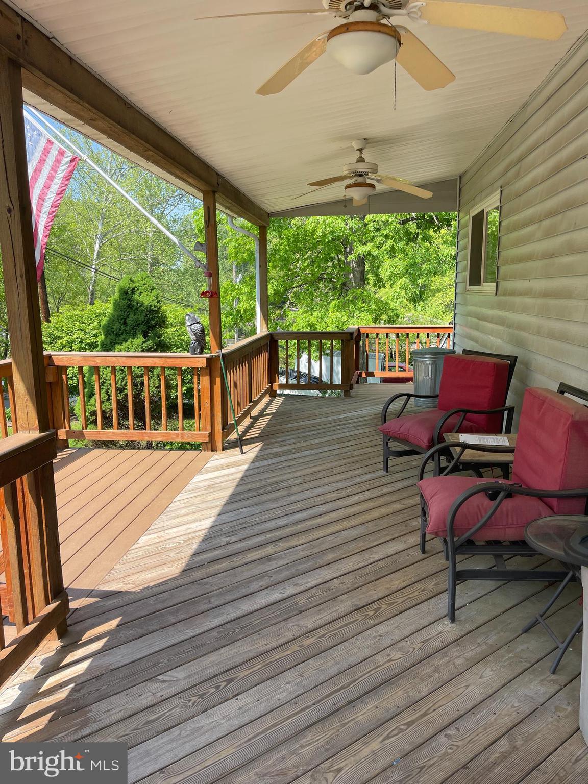 7809 Lake Drive Manassas, VA 20111 - Photo 9 of 44 a balcony with wooden floor