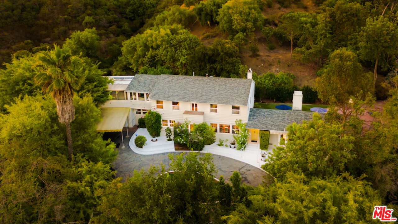 7917 Woodrow Wilson Drive Los Angeles, CA 90046 - Photo 1 of 1 an aerial view of residential house with an outdoor space