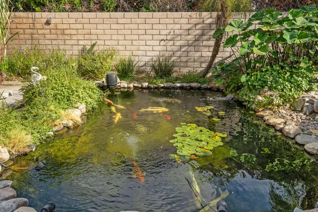 a view of a terrace with outdoor seating and plants