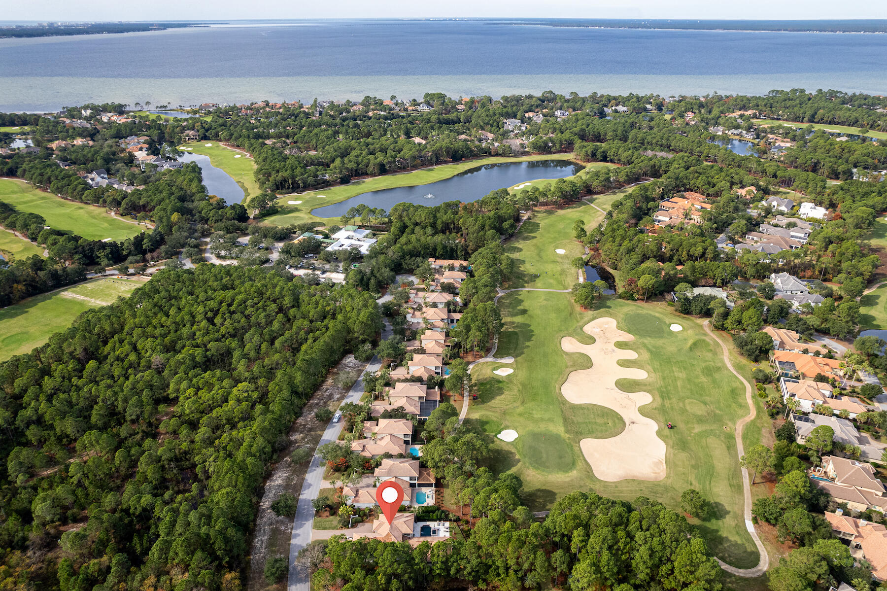 3435 Burnt Pine Lane Miramar Beach, FL 32550 - Photo 59 of 63 an aerial view of multiple house