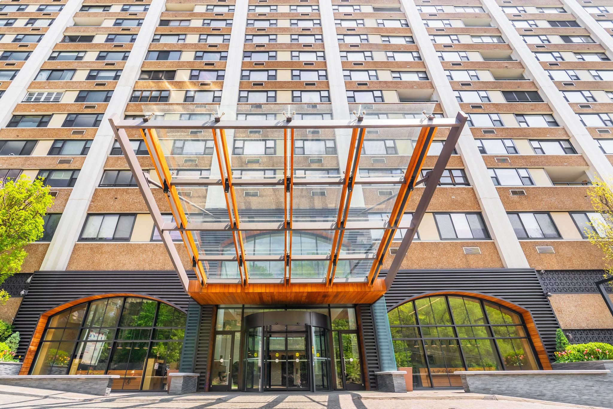 front view of a building