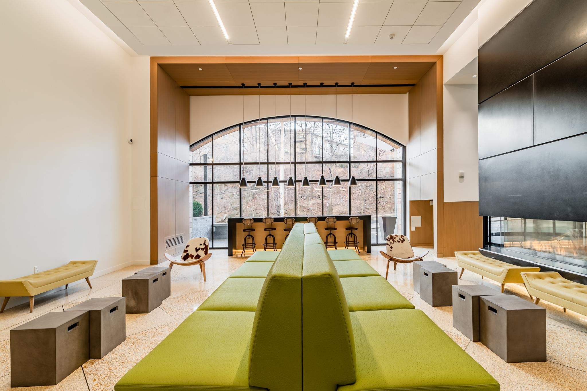 250 Gorge Road, Unit 12K Cliffside Park, NJ 07010 - Photo 16 of 18 a view of swimming pool with seating area