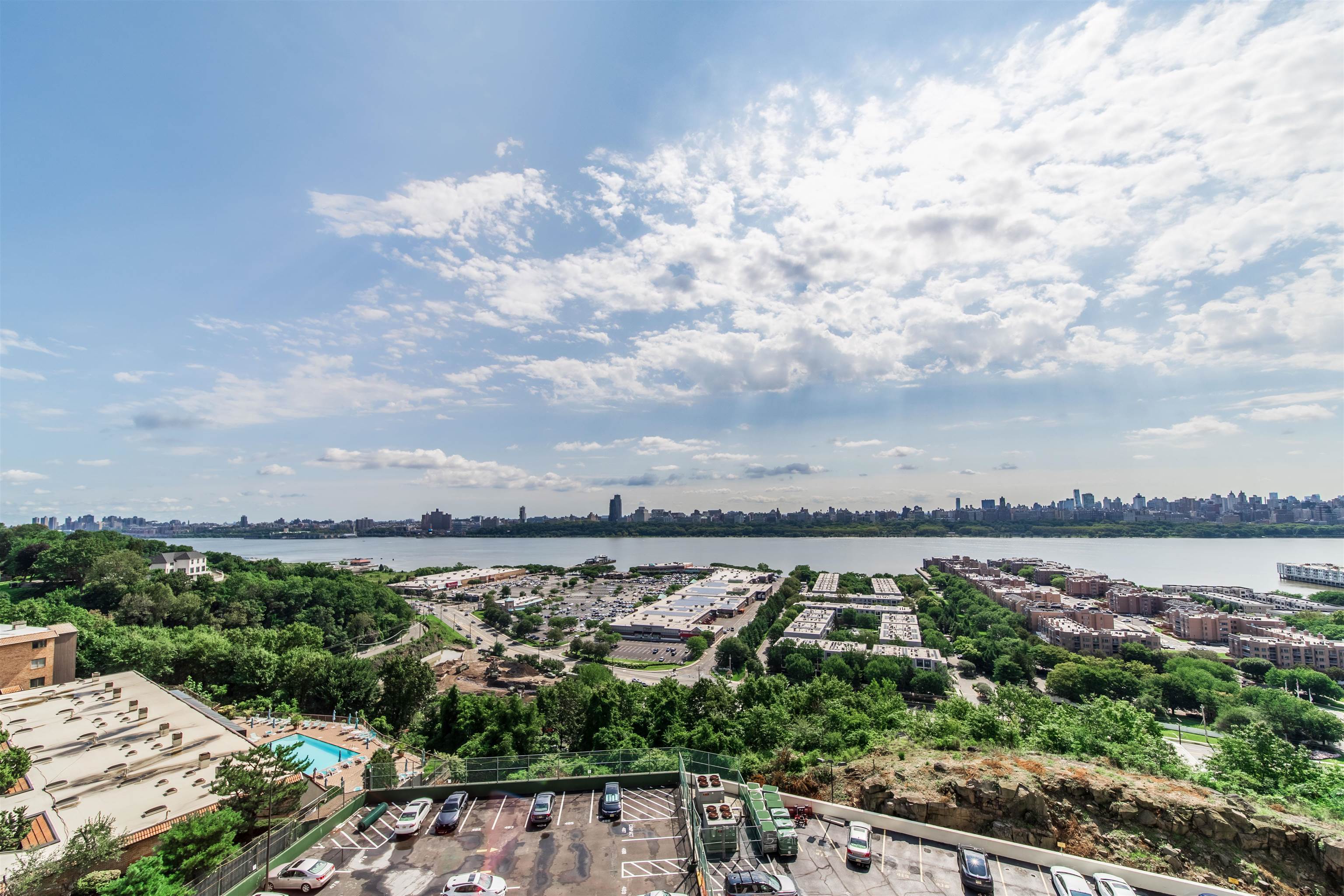 250 Gorge Road, Unit 12K Cliffside Park, NJ 07010 - Photo 8 of 18 a view of a city with lots of lake