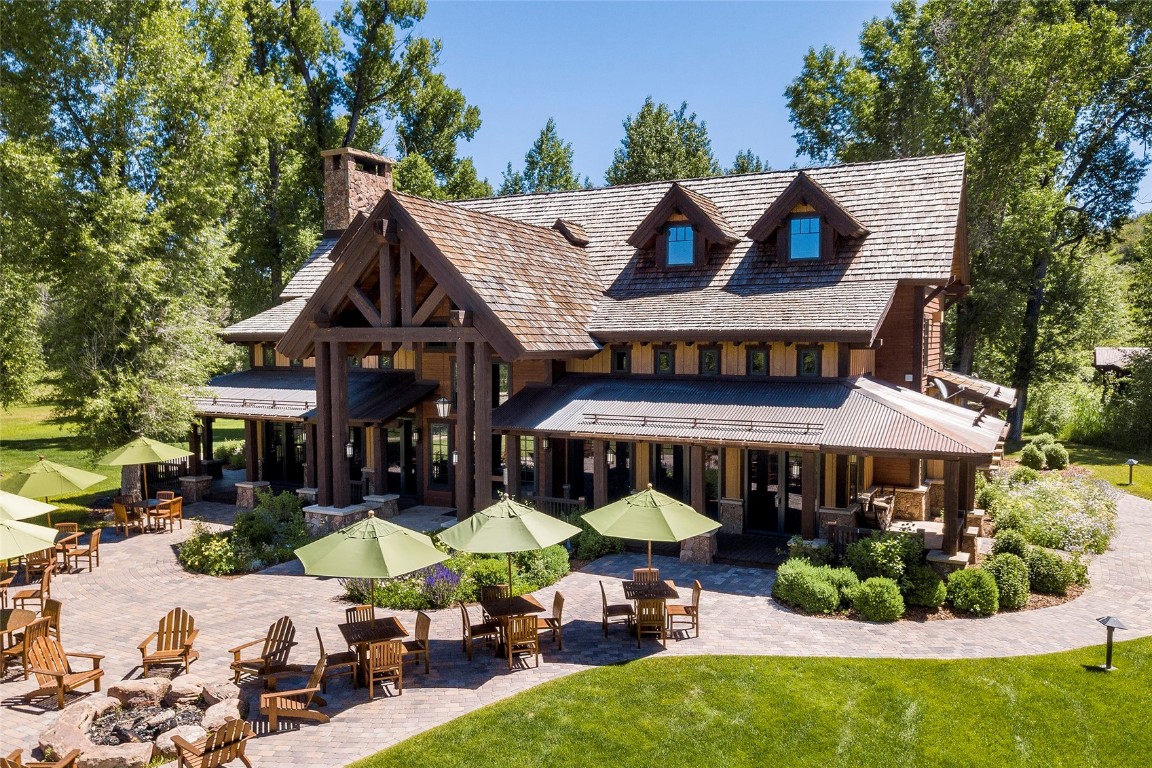 27200 Fire Song Road Steamboat Springs, CO 80487 - Photo 15 of 30 a view of a cafe with sitting area