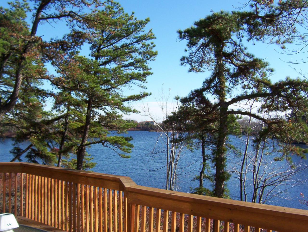 735 Mountaintop Lake Road Long Pond, PA 18334 - Photo 26 of 27 Pines off Deck
