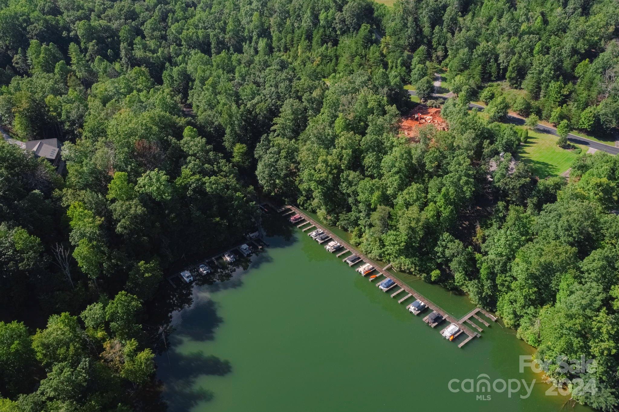 Lot 28 Mountain Pkwy Mill Spring, Unit 28 Mill Spring, NC 28756 - Photo 15 of 18 an aerial view of a residential houses with outdoor space and trees all around