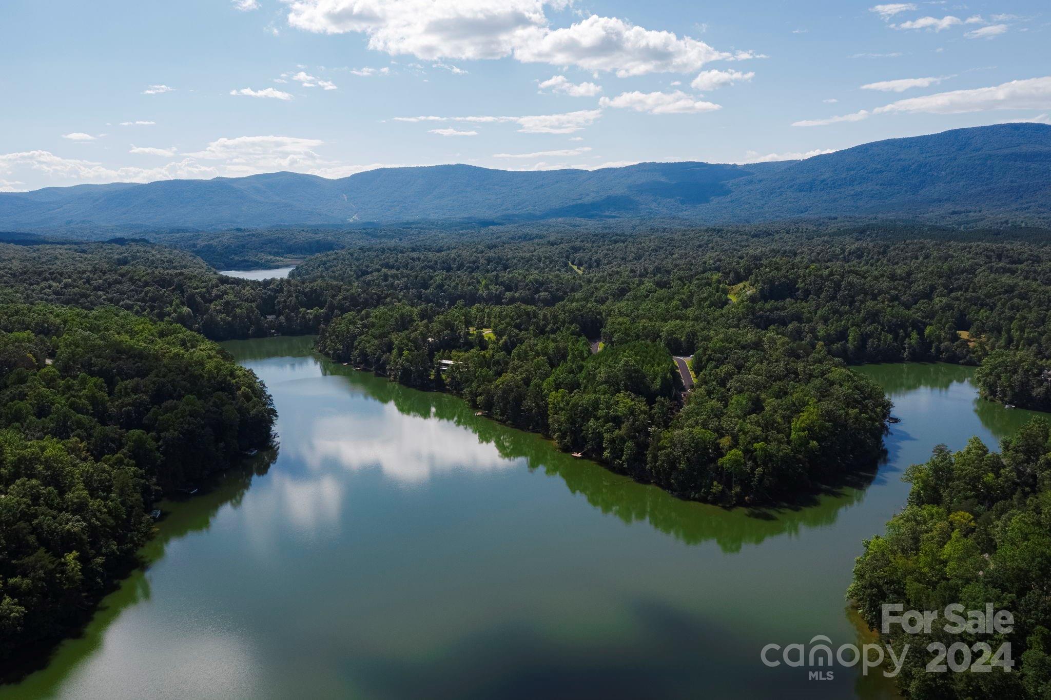 Lot 28 Mountain Pkwy Mill Spring, Unit 28 Mill Spring, NC 28756 - Photo 9 of 18 a view of a lake in middle of the town