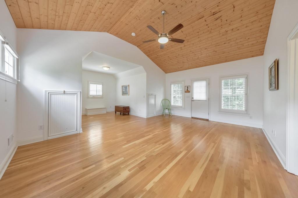3901 Hazelhurst Drive Northeast Marietta, GA 30066 - Photo 60 of 79 a view of empty room with wooden floor