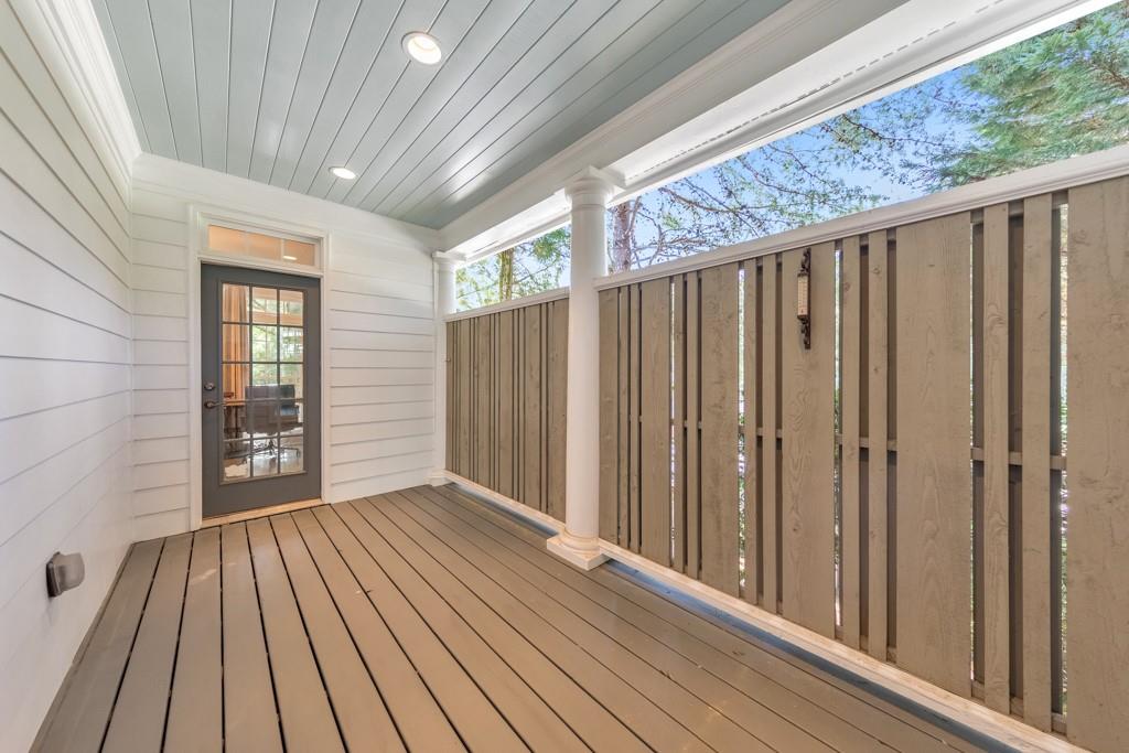 3901 Hazelhurst Drive Northeast Marietta, GA 30066 - Photo 68 of 79 a view of wooden floor in a balcony