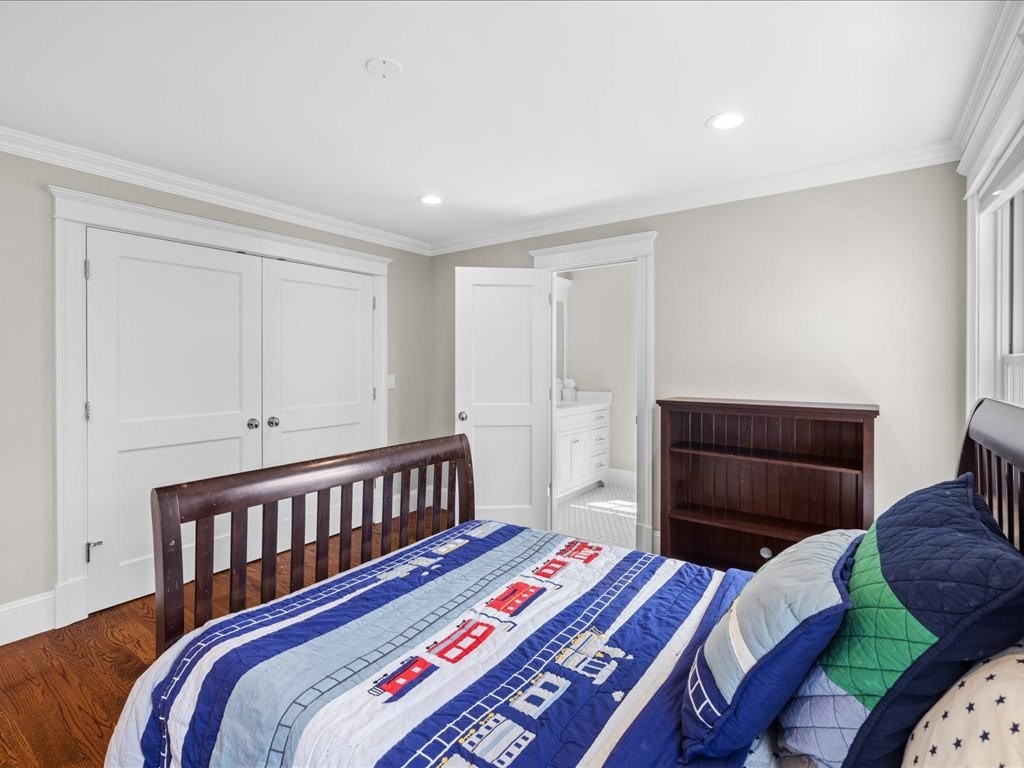 241 Bristol Road Wellesley, MA 02481 - Photo 30 of 42 a bedroom with a bed and a window