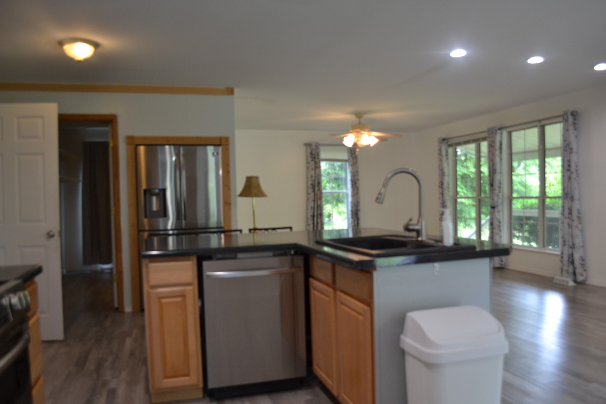 1505 Add Stafford Road Hilham, TN 38568 - Photo 2 of 65 a kitchen with a sink stove and cabinets