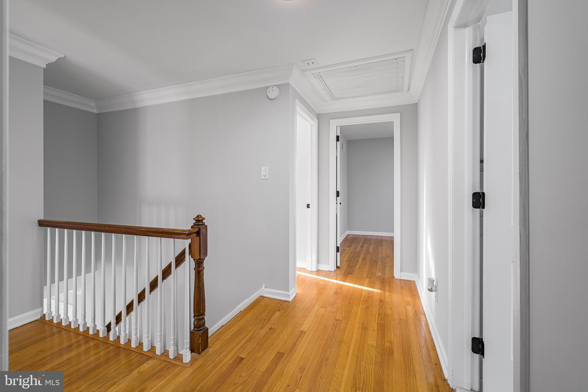2205 Dorval Road Wilmington, DE 19810 - Photo 24 of 45 a view of hallway with wooden floor