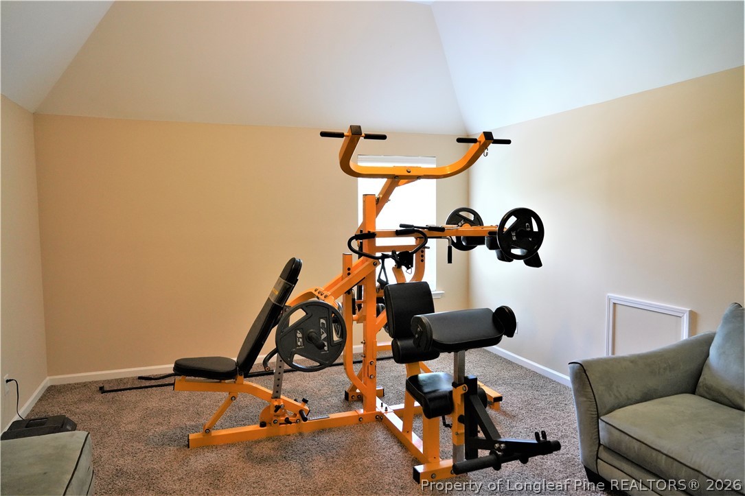 930 Old Vander Road Fayetteville, NC 28312 - Photo 34 of 45 a room with gym equipment