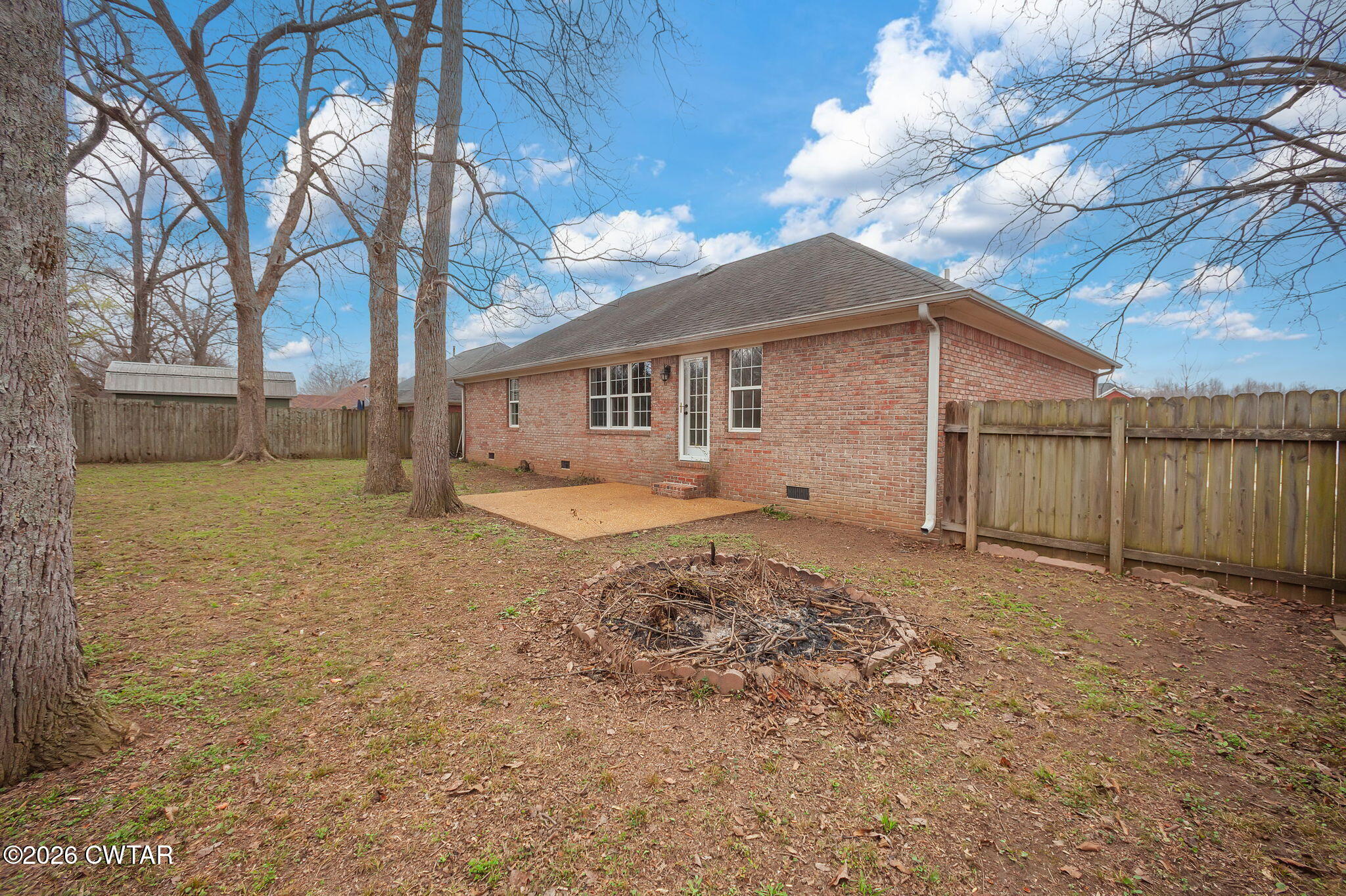 140 Reed Circle Medina, TN 38355 - Photo 25 of 30 Fenced Back Yard w. Firepit