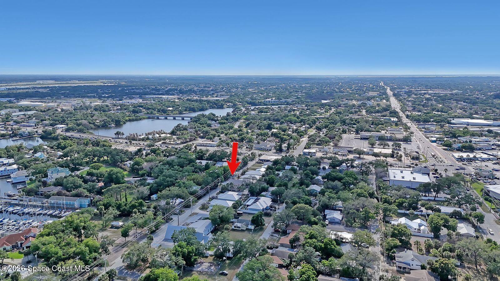 658 Young Street Melbourne, FL 32935 - Photo 76 of 77 an aerial view of multiple house