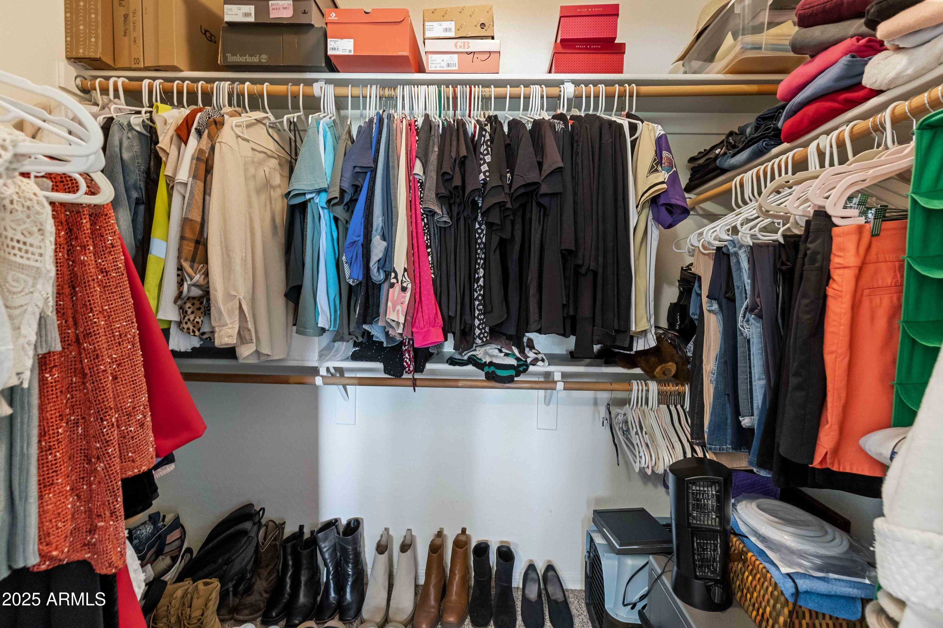7726 East Baseline Road, Unit 156 Mesa, AZ 85209 - Photo 20 of 34 Primary closet 7726 E BASELINE RD 156