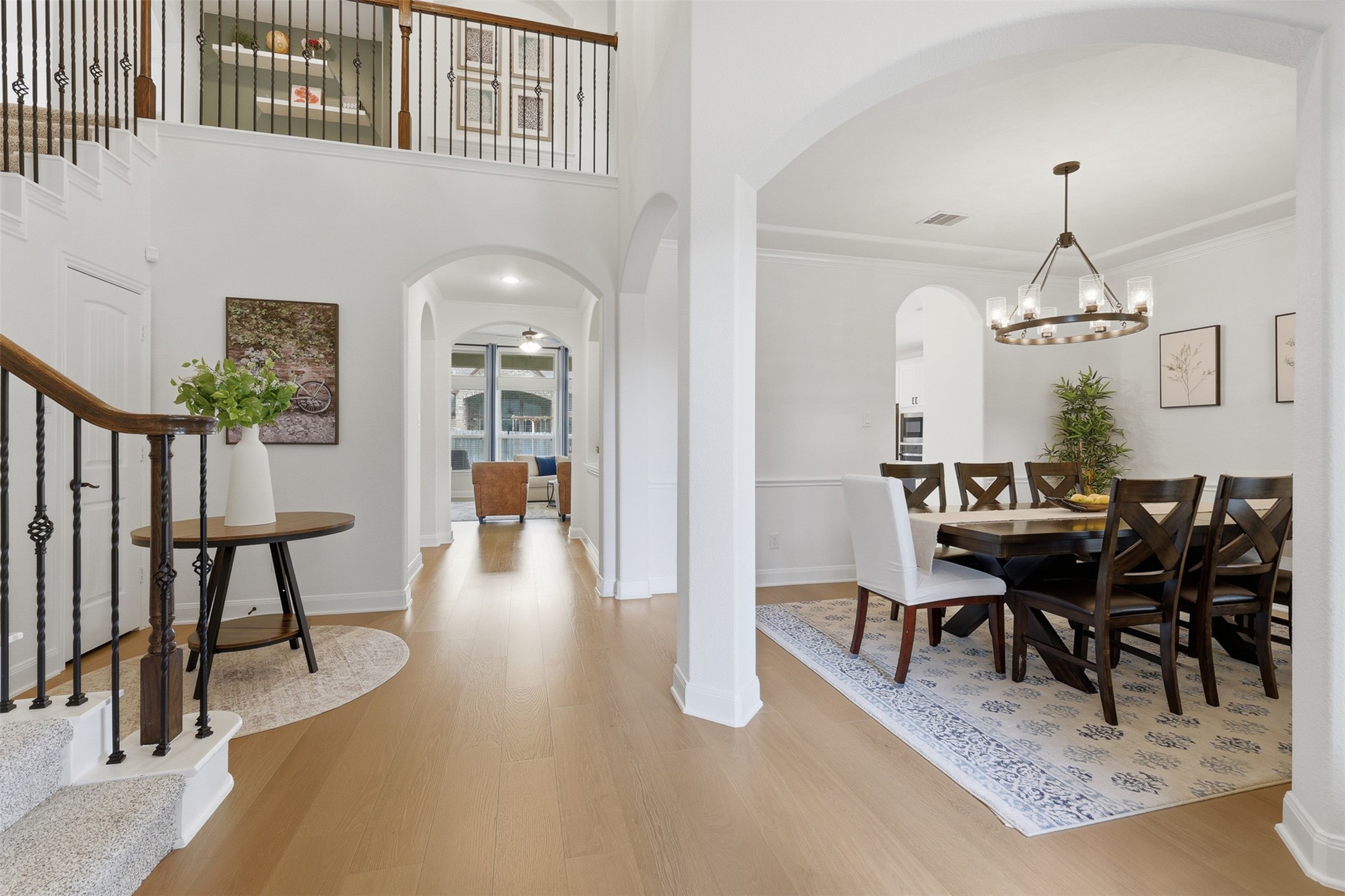 6835 Preston Grove Drive Spring, TX 77389 - Photo 8 of 49 a view of a dining room with furniture