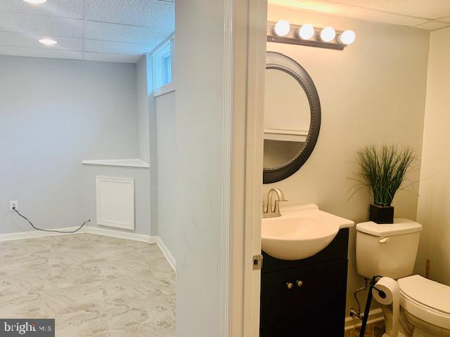 5678 Arnhem Road Baltimore, MD 21206 - Photo 25 of 39 Basement with half bathroom