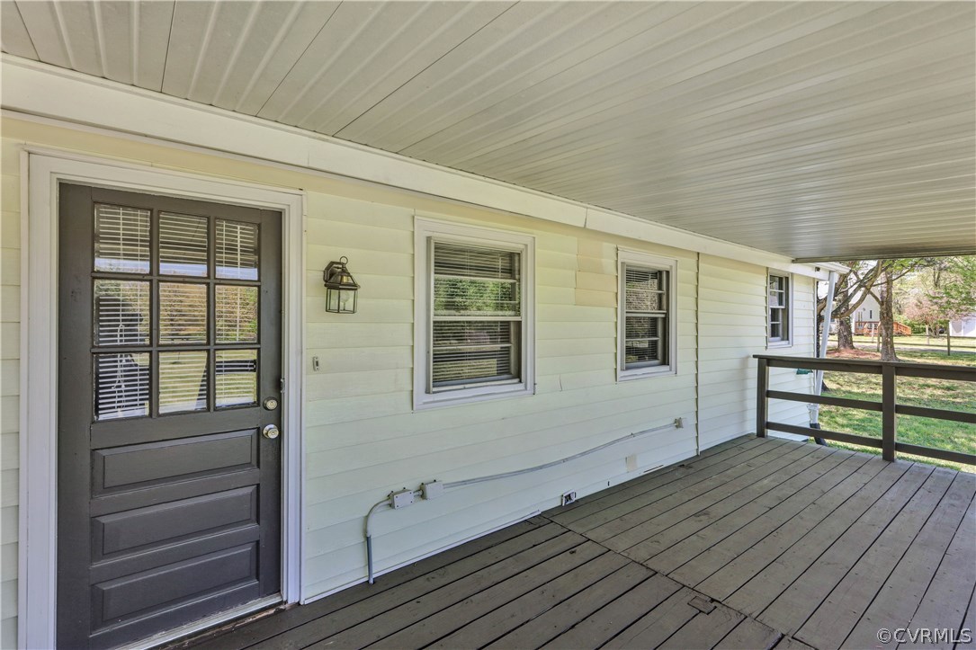 1870 Old Hanover Road Sandston, VA 23150 - Photo 17 of 25 Rear Porch