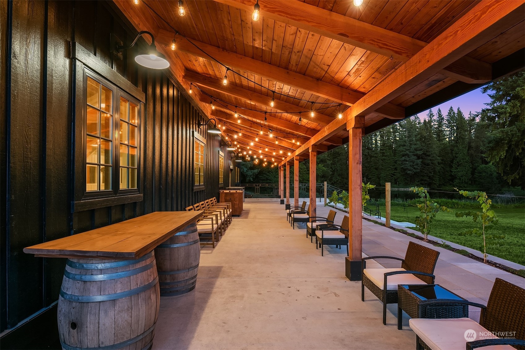 7715 Robe Menzel Road Granite Falls, WA 98252 - Photo 20 of 38 a view of swimming pool with lounge chairs in patio