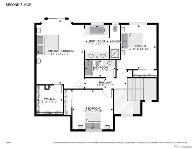 a picture of a floor plan