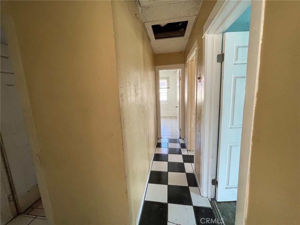 845 North Hagar Street San Fernando, CA 91340 - Photo 12 of 28 a view of a bathroom with a sink and mirror