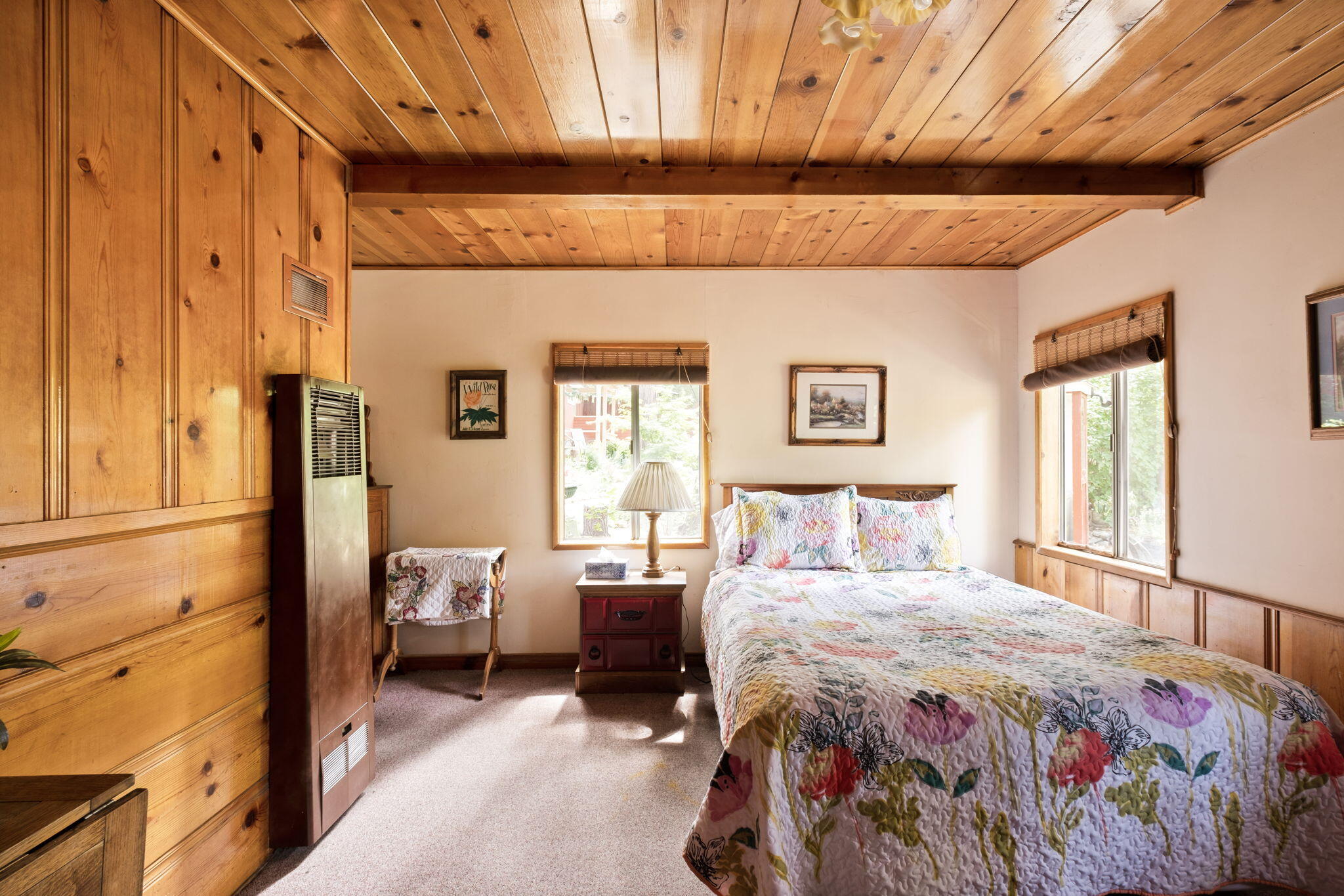 25210 Fern Valley Road Idyllwild, CA 92549 - Photo 77 of 127 a bed room with a bed and a window