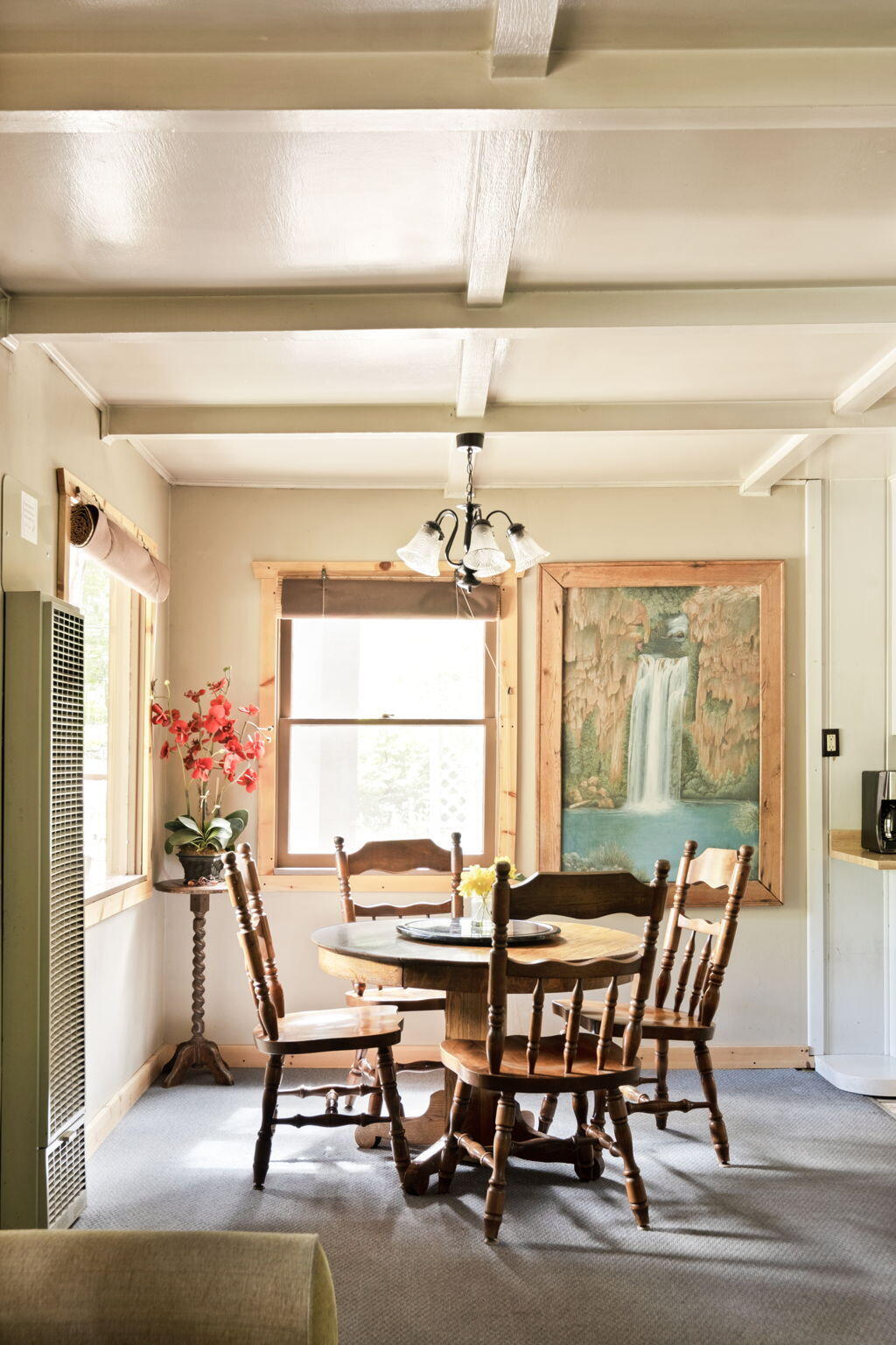 25210 Fern Valley Road Idyllwild, CA 92549 - Photo 87 of 127 a view of a dining room with furniture window and outside view