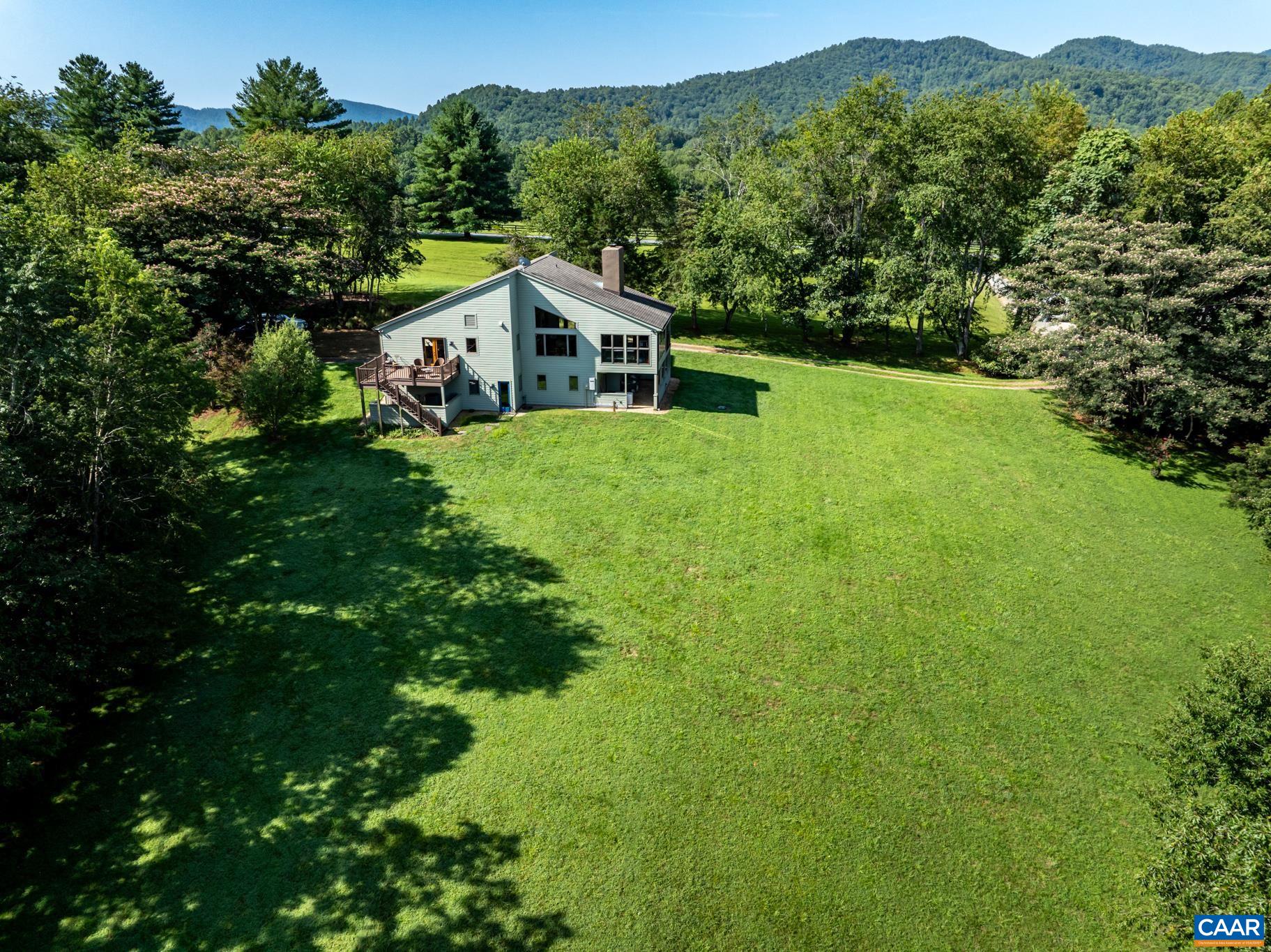 456 Roberts Mountain Road Faber, VA 22938 - Photo 2 of 59 a house view with a outdoor space