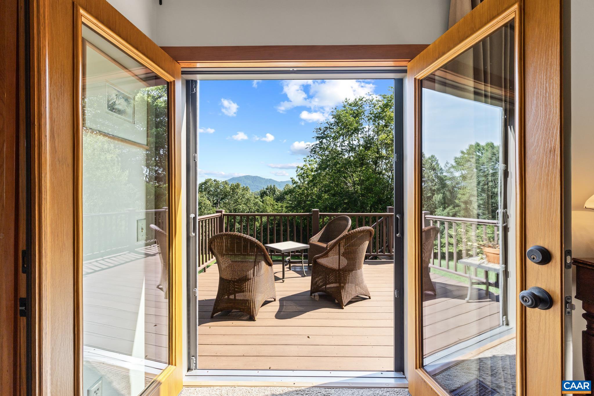 456 Roberts Mountain Road Faber, VA 22938 - Photo 34 of 59 Deck off of Primary Bedroom