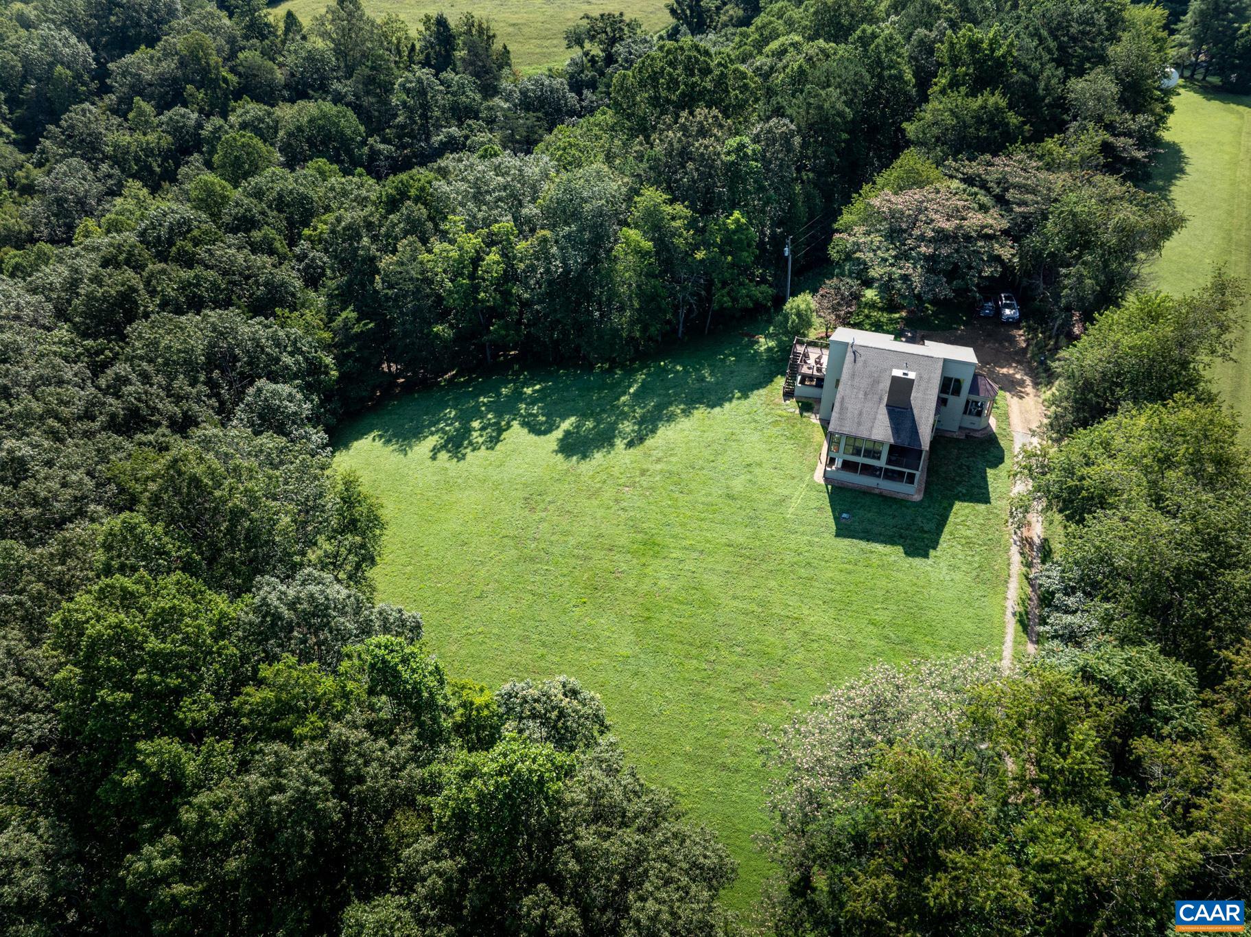 456 Roberts Mountain Road Faber, VA 22938 - Photo 59 of 59 an aerial view of residential house with outdoor space