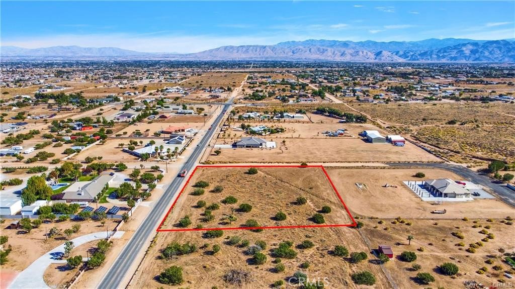 0 El Centro Road Oak Hills, CA 92344 - Photo 7 of 16 an aerial view of residential houses with outdoor space