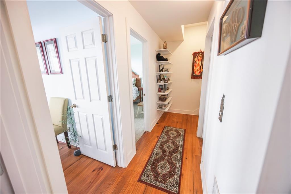 1911 Ridgeview Drive Jasper, GA 30143 - Photo 33 of 65 a view of a hallway with wooden floor and entryway