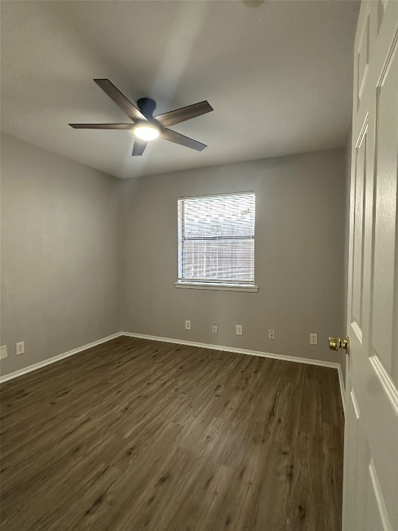 5724 Signal Point Austin, TX 78724 - Photo 11 of 17 an empty room with wooden floor closet and windows
