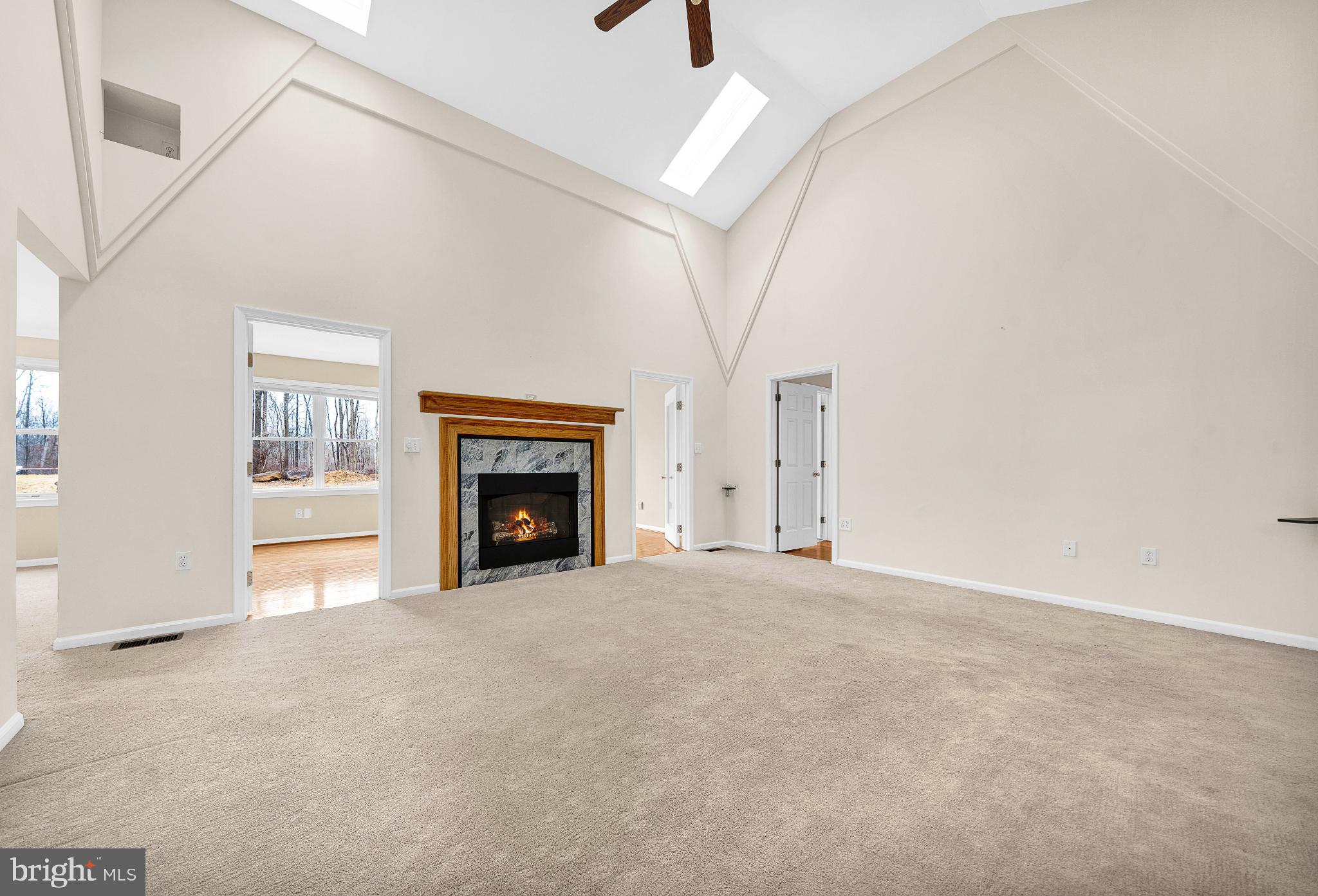 1347 East Thatcher Road Quakertown, PA 18951 - Photo 12 of 47 Spacious living area with vaulted ceilings.