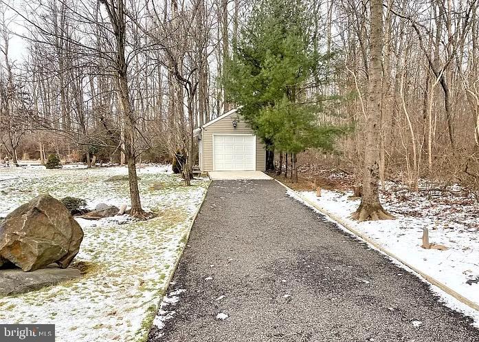 1347 East Thatcher Road Quakertown, PA 18951 - Photo 2 of 47 Charming driveway leads to a serene retreat.