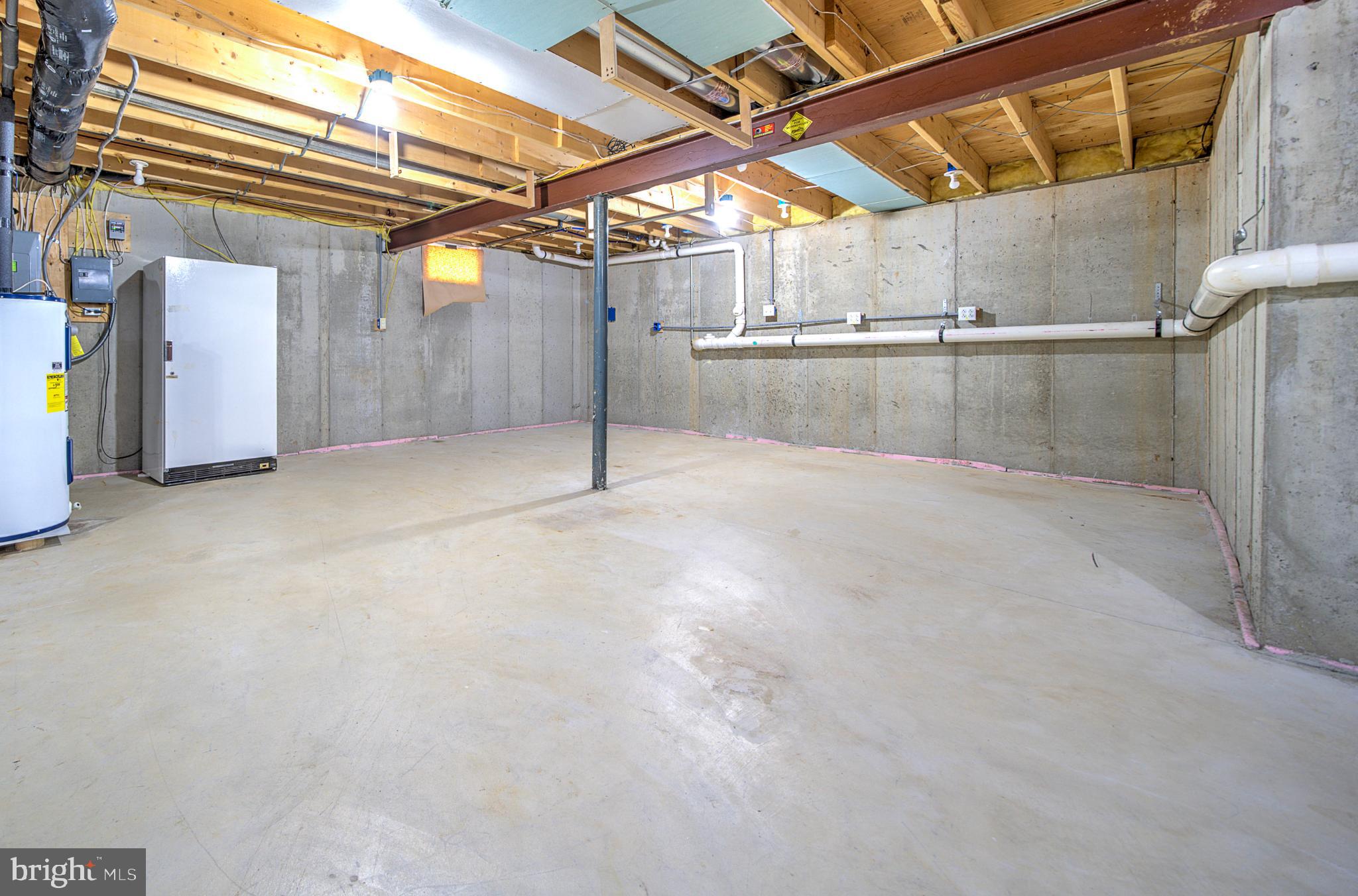 1347 East Thatcher Road Quakertown, PA 18951 - Photo 41 of 47 Spacious, unfinished basement ready for ideas.