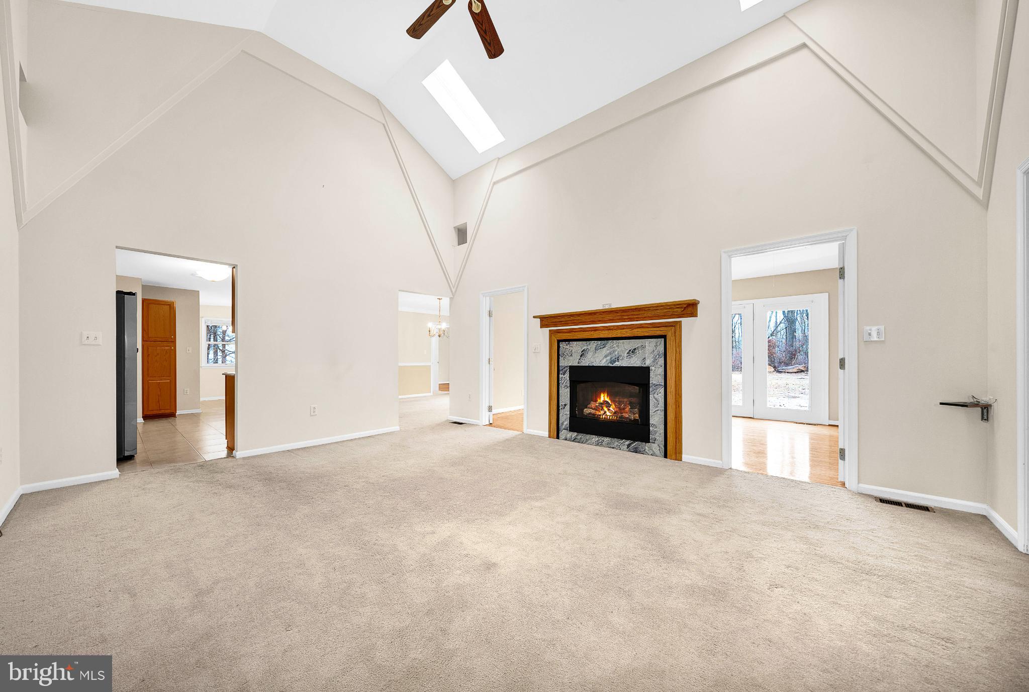 1347 East Thatcher Road Quakertown, PA 18951 - Photo 10 of 47 Spacious living area with vaulted ceilings.