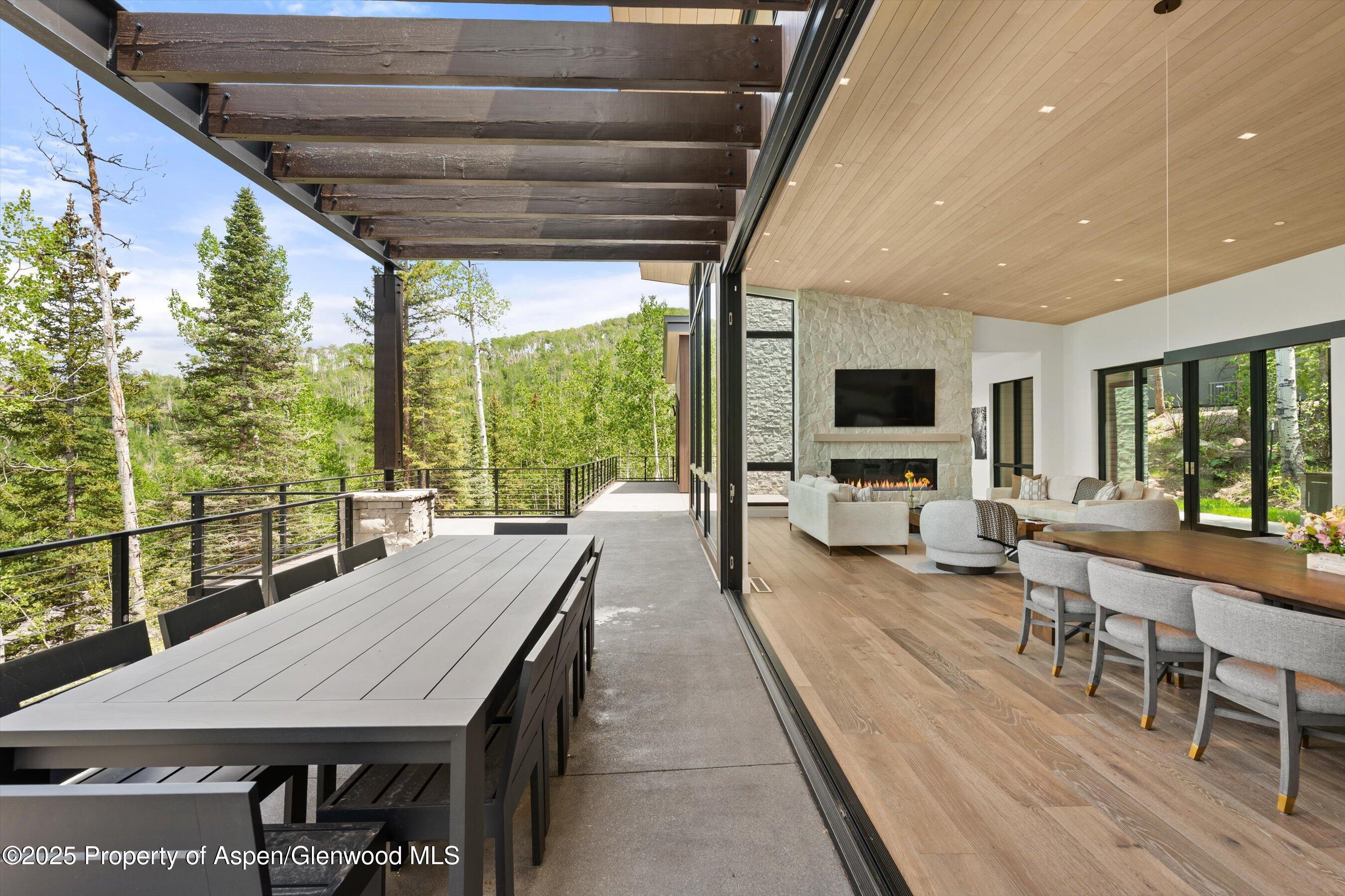 1234 Wood Road Snowmass Village, CO 81615 - Photo 23 of 66 a outdoor space with furniture