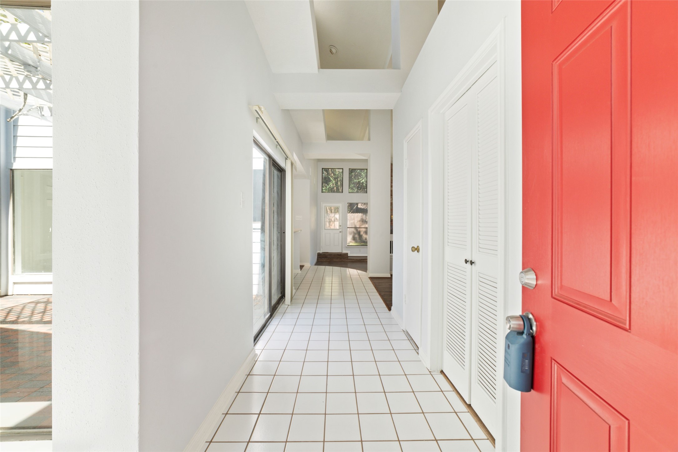 15014 Tinker Street Houston, TX 77084 - Photo 5 of 35 a view of hallway with wooden floor